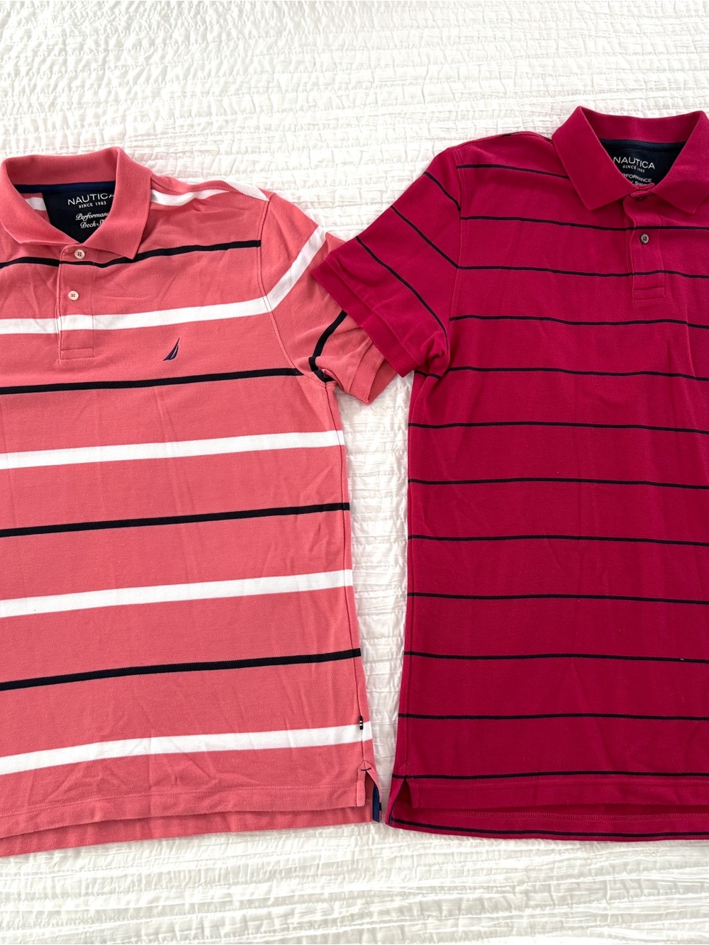 Náutica Classic Fit Performance Deck Shirts Bundle ( Size L)
